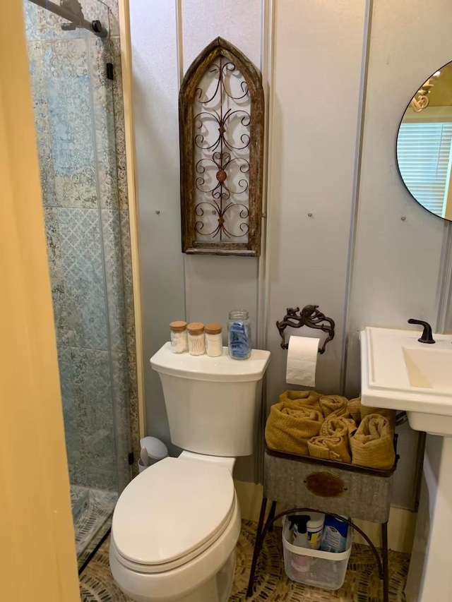 bathroom with toilet