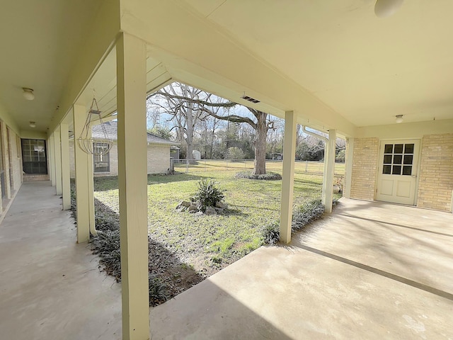 view of patio