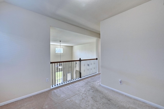 spare room featuring carpet floors