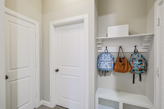 view of mudroom