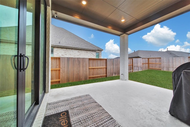 view of patio / terrace