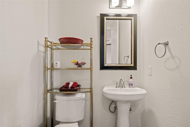 bathroom with toilet