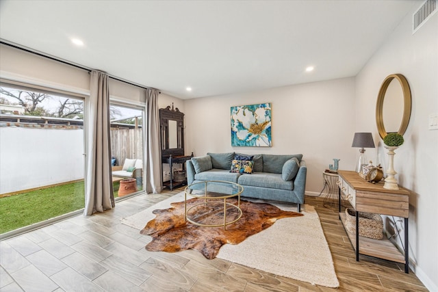 view of living room