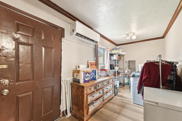 interior space featuring a wall unit AC