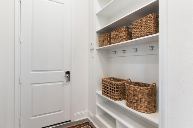 view of mudroom