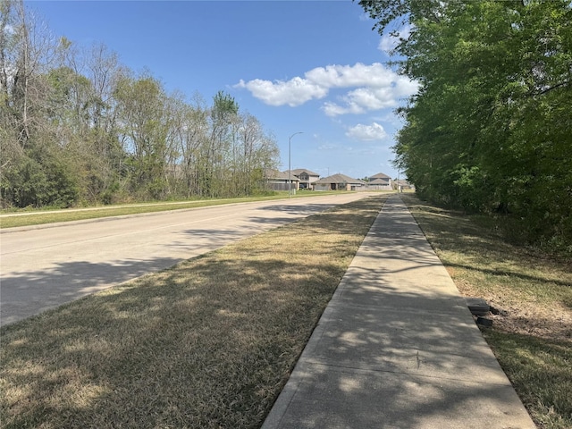24715 Winema Woods Ln, Huffman, TX 77336 - view of street featuring street lights and sidewalks