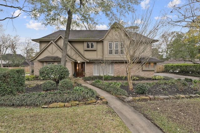 view of english style home