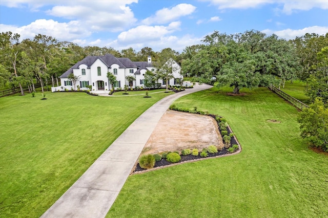 surrounding community featuring a yard