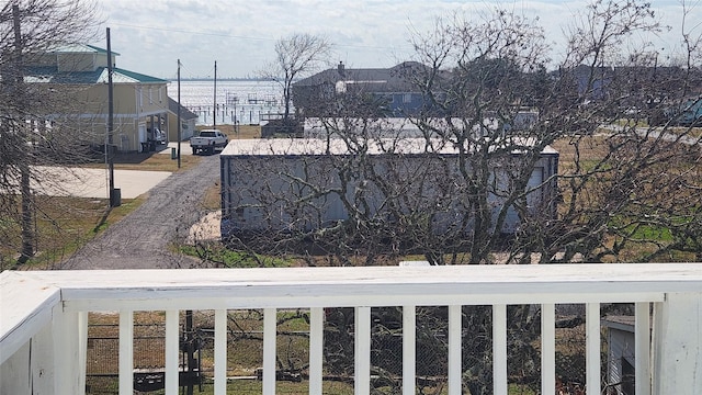 641 4th St, San Leon, TX 77539 - view of balcony