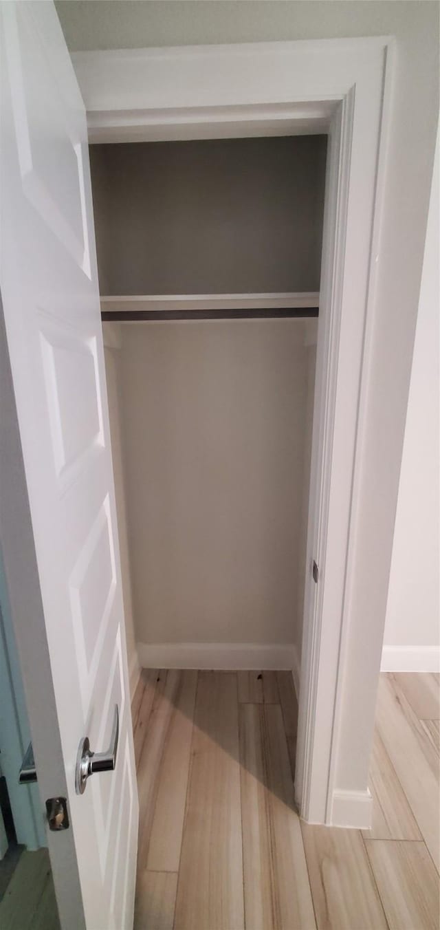 view of closet