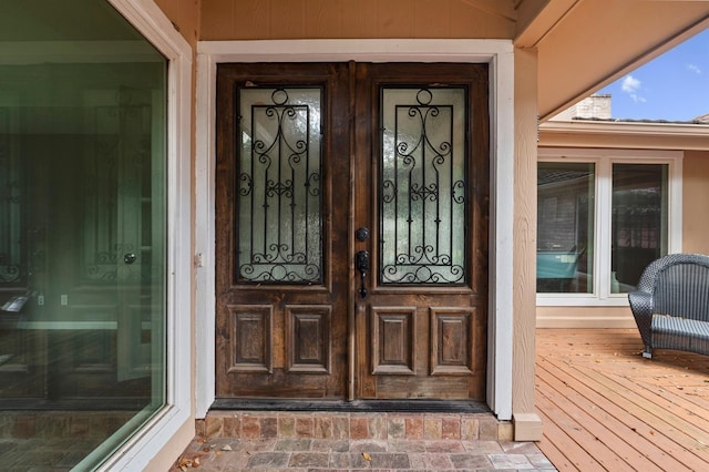 view of property entrance