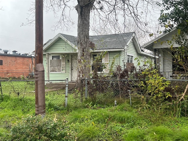 view of bungalow-style house