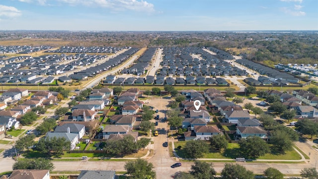 drone / aerial view