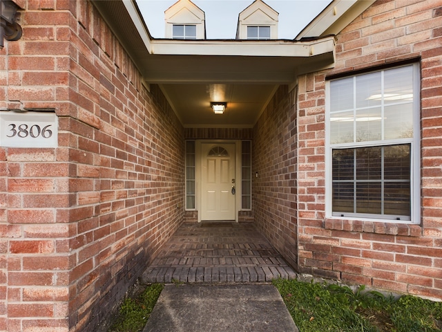 view of property entrance