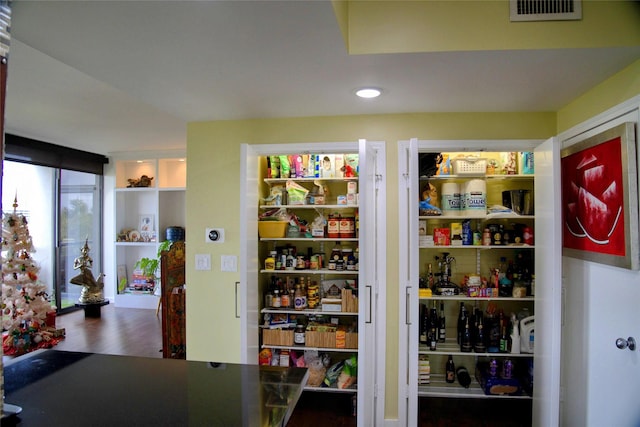 view of pantry