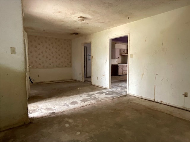 view of empty room