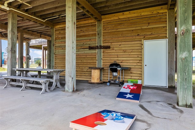 view of patio / terrace featuring area for grilling