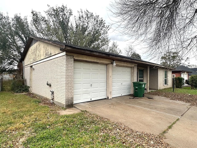 exterior space with a lawn