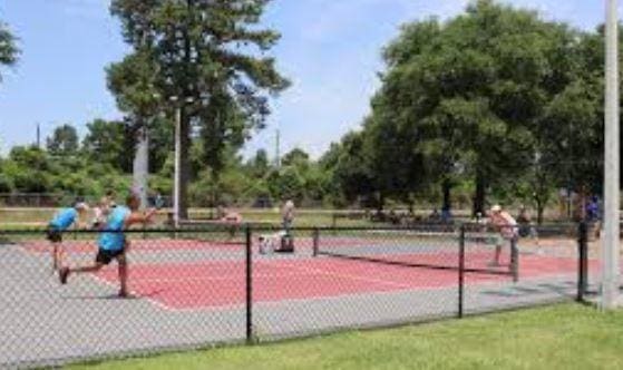 view of sport court