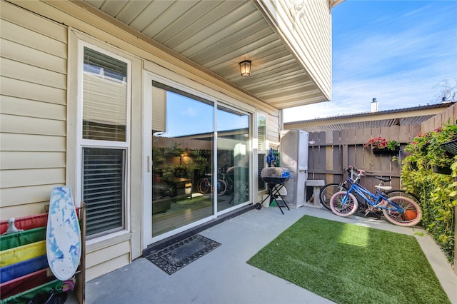 view of patio / terrace