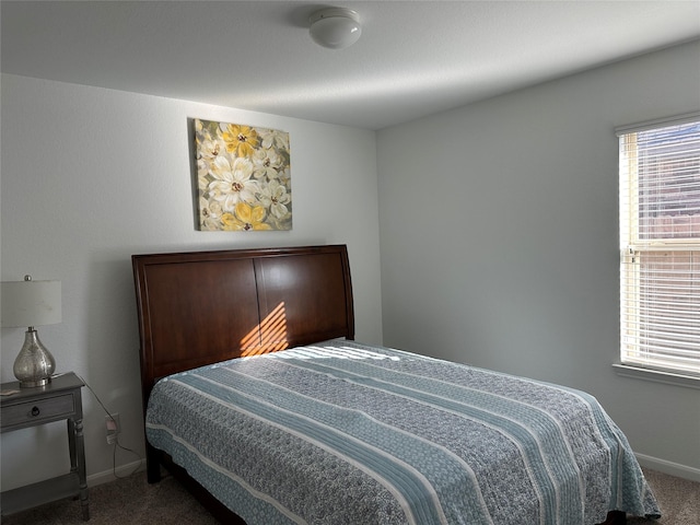 bedroom featuring carpet floors