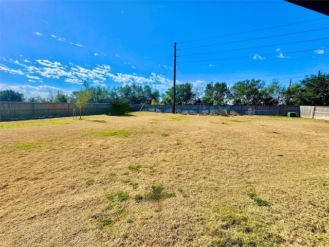 view of yard