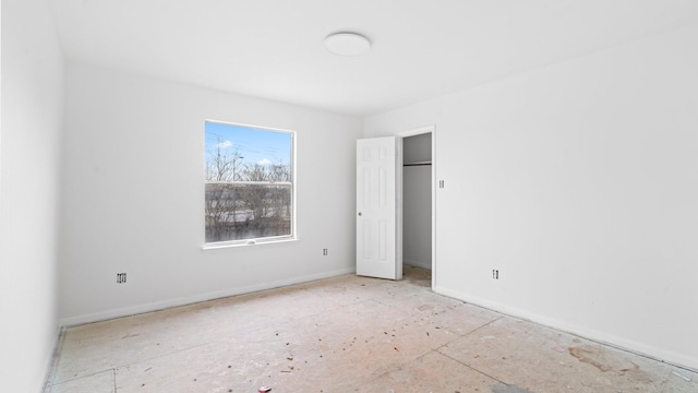 view of unfurnished bedroom