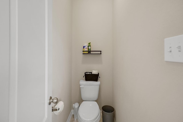 bathroom with toilet