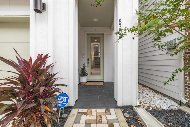 view of entrance to property