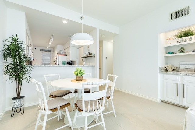 view of dining space