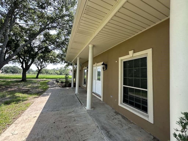 view of patio