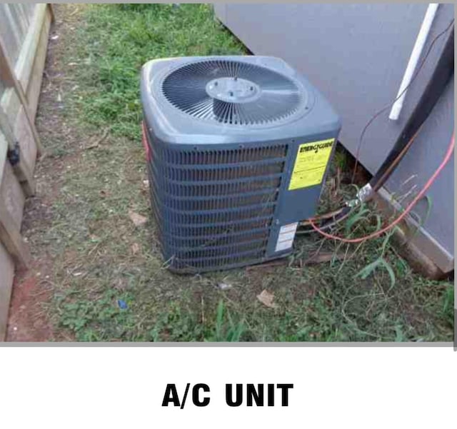 exterior details with central AC unit