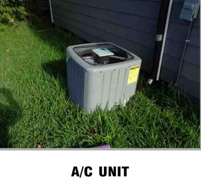 exterior details featuring cooling unit