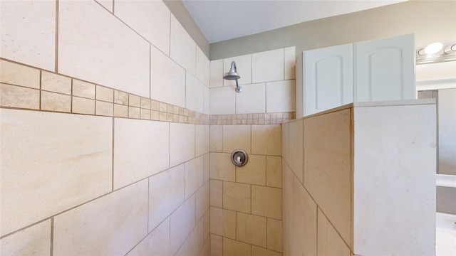 22306 Rustic Bridge Ln, Houston, TX 77339 - bathroom view of tiled shower