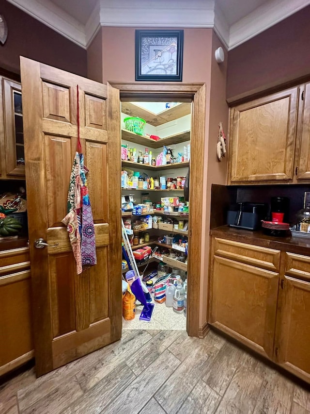 view of pantry