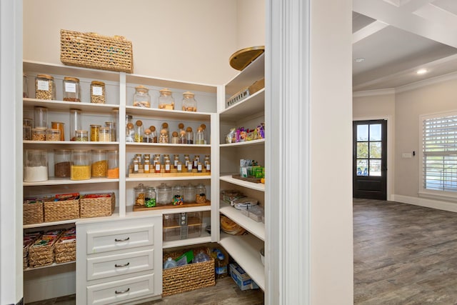 view of pantry