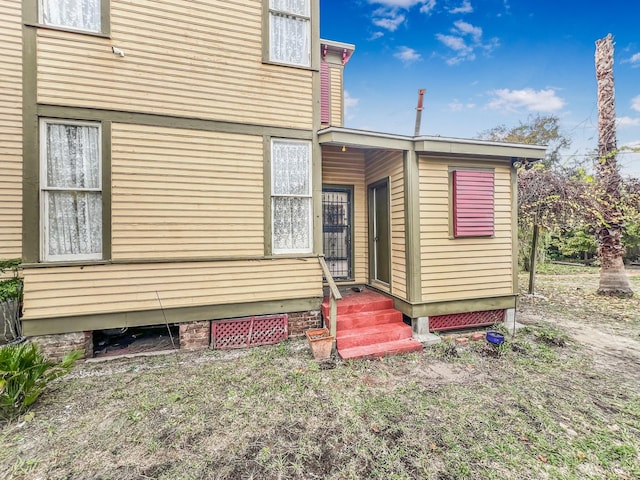 view of rear view of house