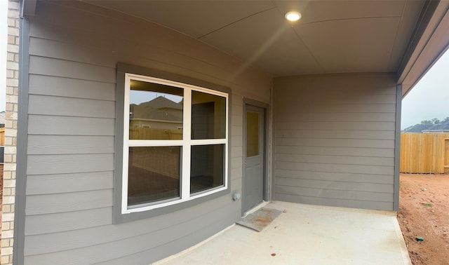 view of patio