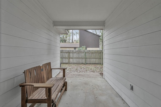 view of patio