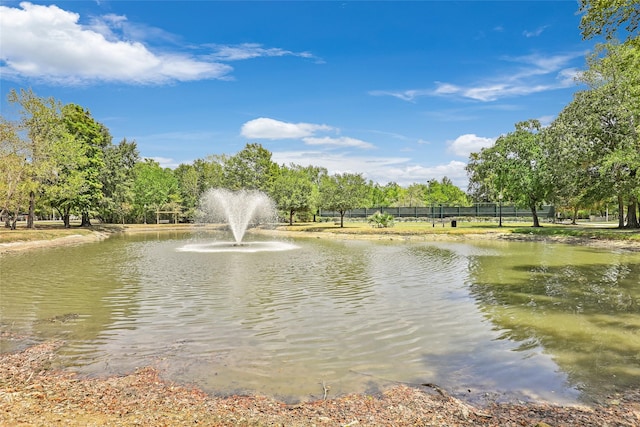 property view of water