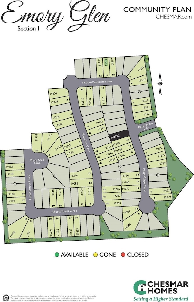 21514 Witham Promenade Ln, Magnolia, TX 77355 - map location