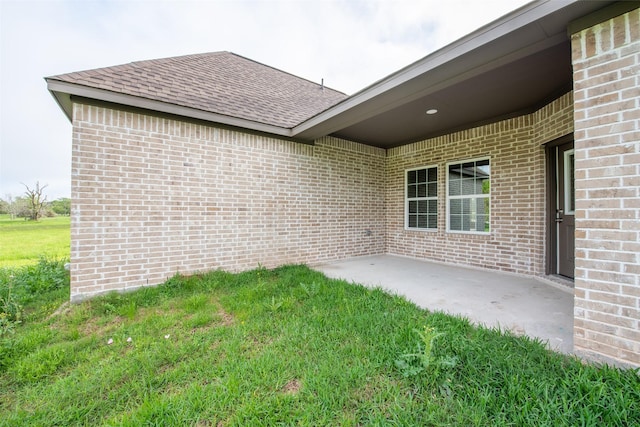 exterior space with a patio area