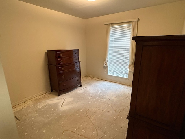 view of unfurnished bedroom