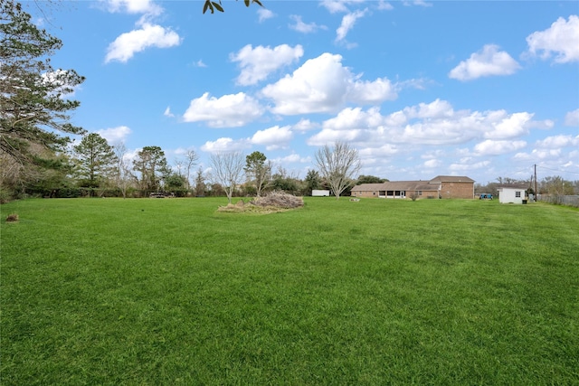 view of yard