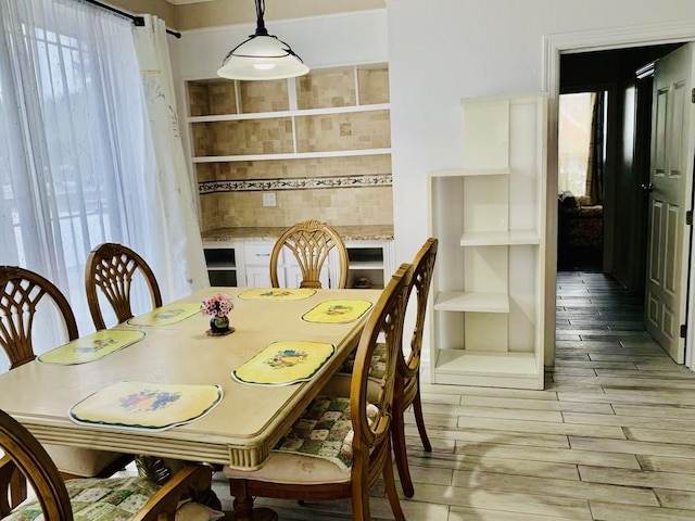 dining room with a wealth of natural light