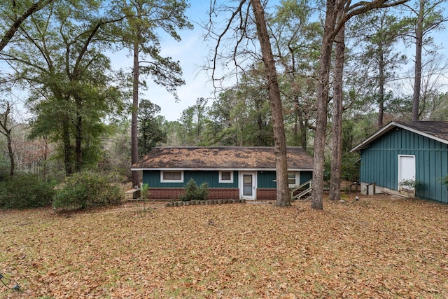 view of ranch-style house