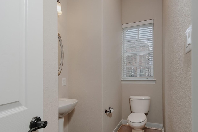 bathroom with toilet