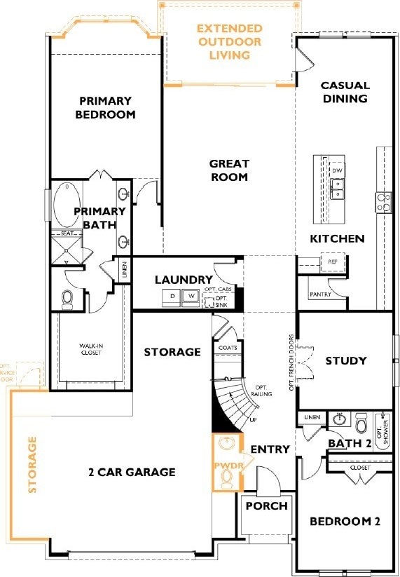 13115 Brookwood Bend Ln, Conroe, TX 77302 - room layout