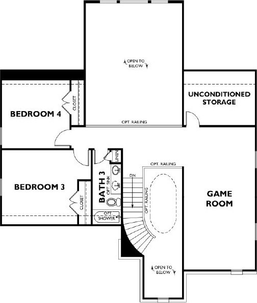 13115 Brookwood Bend Ln, Conroe, TX 77302 - home floor plan