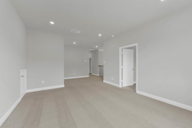 16163 Sheridan River Trl, Conroe, TX 77302 - unfurnished room featuring light carpet, recessed lighting, and baseboards